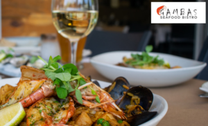 gambas seafood restaurant food eat cape town sea point 3-course meal