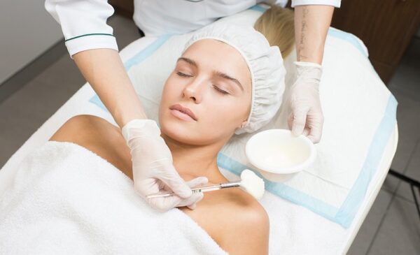 Chemical peel and LED light combo aesthetics cape town spa