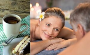 A half-day spa package johannesburg spa dembalicious beauty clinicBack scrub Back hydration treatment Full body massage Outdoor foot scrub Hydration facial Tea/coffee including a slice of cake