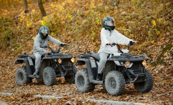 a quadbiking adventure for 2 people
