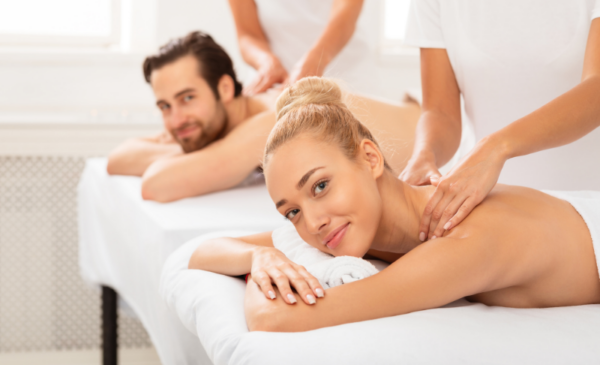 get a massage with a partner at Suubi Day spa