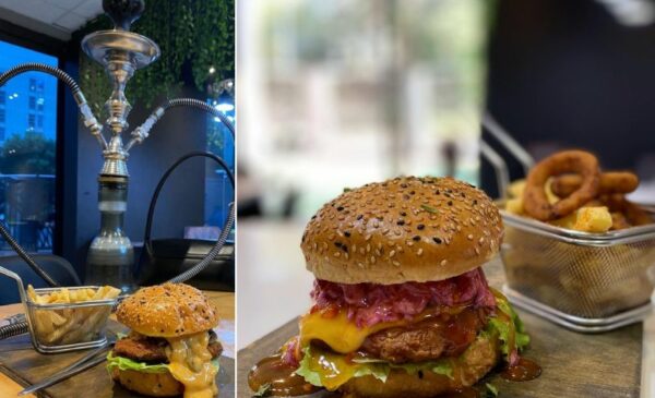 burgers wraps Berea 50% off hookah Mocha Mocha restaurant Durban