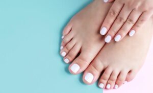 Colour gel nails and toes glam boutique umhlanga