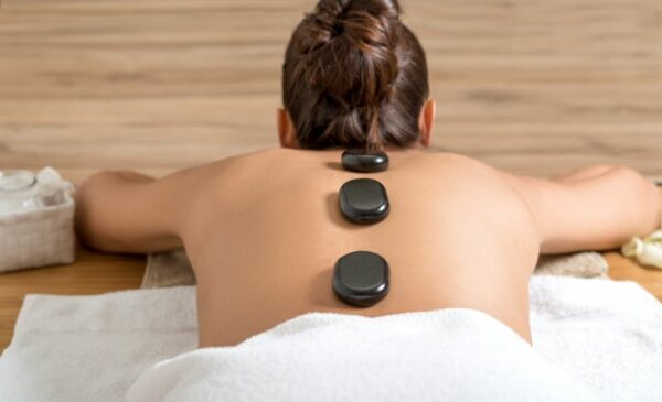 swedish hot stone massage at la saz spa