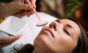 a facial treatment from sharaella beauty studio and spa