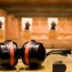 An indoor shooting range experience