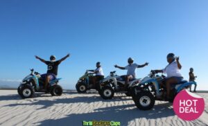 quad biking in atlantis