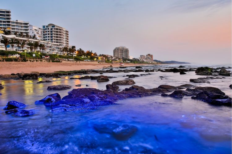 best beaches in durban - Umhlanga Rocks