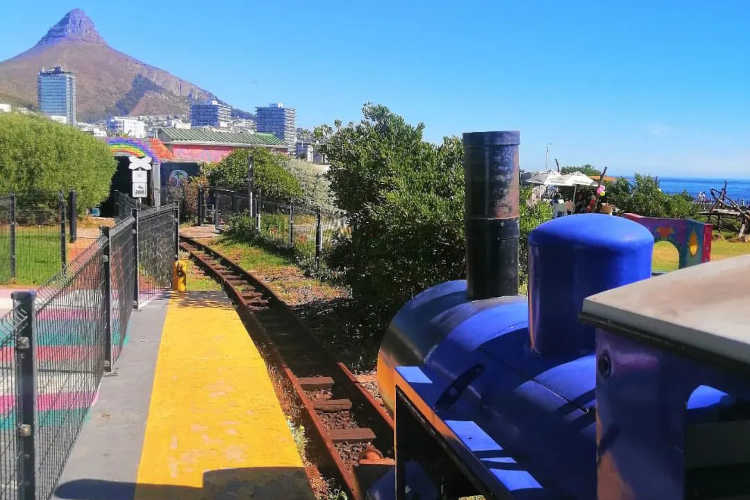 blue train park - things to do in cape town with kids