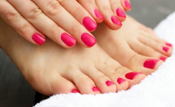 gel nails toes sandton