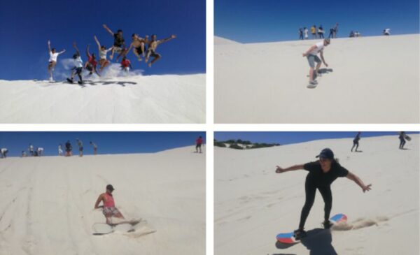 sandboarding in atlantis