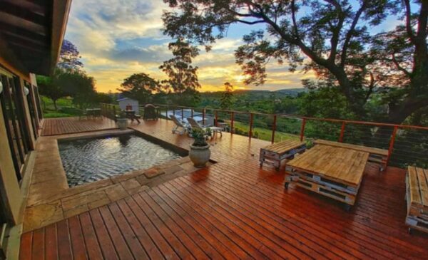 A 1-Night Getaway for 2 at a Guesthouse in West Durban