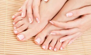 An Express Gel Mani and Pedi in Fourways