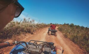 A Quad Biking And Air Pistol Target Shooting Experience for 2 in Rayton