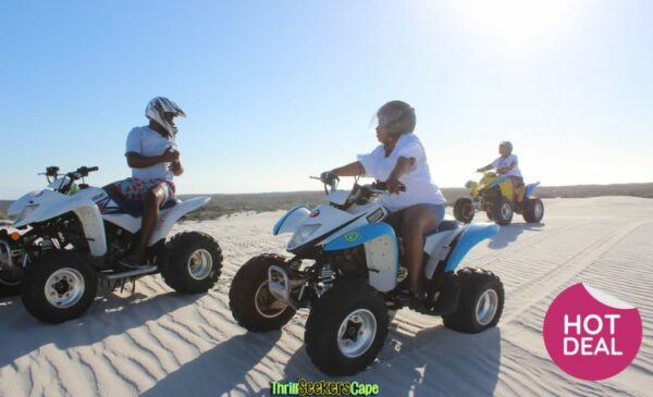 quad biking in atlantis