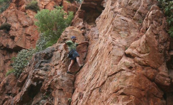 rock climbing cape town