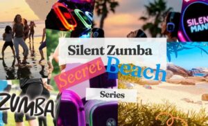 A Silent Disco Zumba Class on Muizenberg Beach
