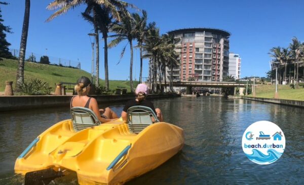 A Leisurely Pedal Boat Ride for 4 in Durban