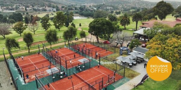 A Padel Game for 4 at Glenvista Country Club