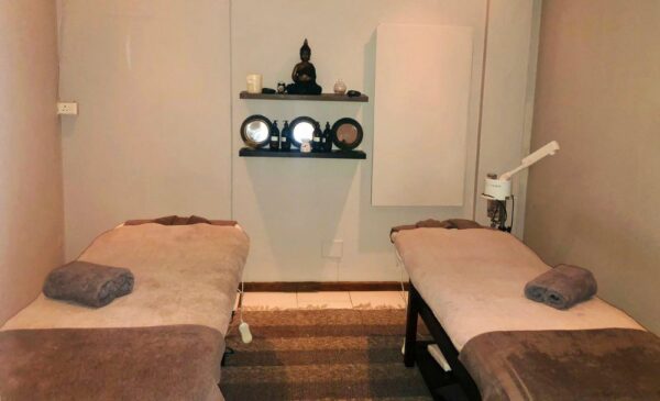 A treatment area at Lagoon Spa Beauty and Aesthetics in Umhlanga Rocks