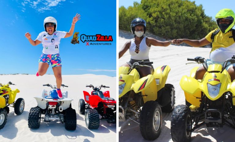 A Day of Quad-Biking and Sandboarding on the Dunes