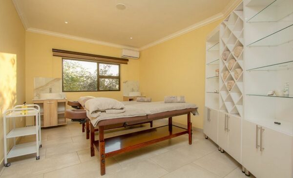 A treatment area at the Royale Marlothi Safari Lodge & Spa.