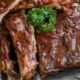 A 1kg portion of ribs at Seafood Lapa restaurant in Melkbosstrand.