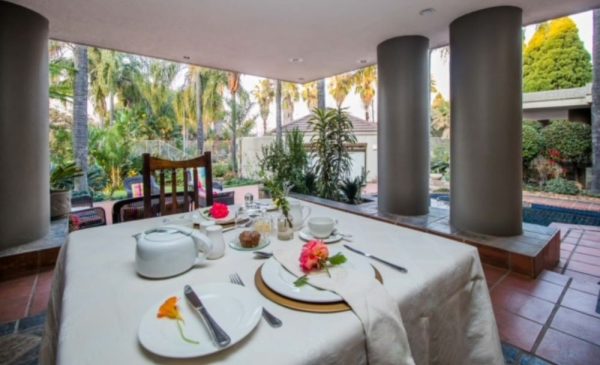 The dining area at Villa Amor Guesthouse