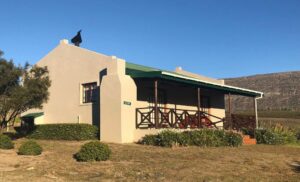 The outside of Akkerboom Country Cottages in Barrydale