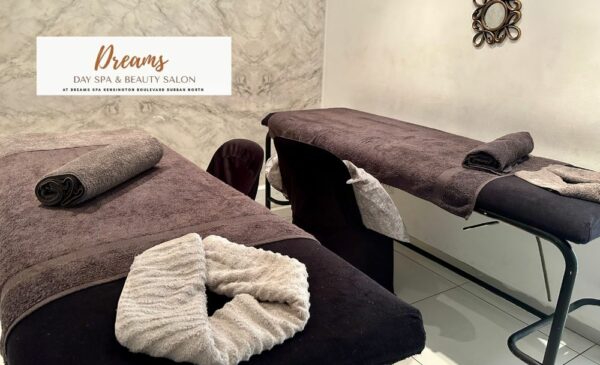 A treatment area at Dreams Day Spa and Beauty in Durban North