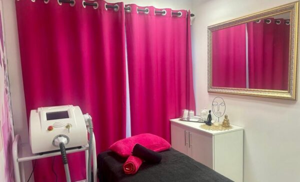 A treatment area at Exquisite Laser and Aesthetics in Umhlanga Ridge