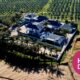 An aerial view of Monte Vidéo Guesthouse in Wellington