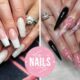 A collage of Acrylic nails done at Tammy Taylor Nails in Cresta