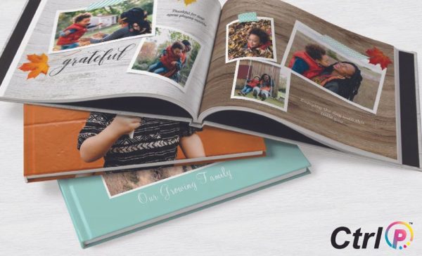 An A4 hardcover photobook done by Ctrl P available for nationwide delivery