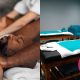 A collage of a couple getting a massage and a treatment area at La Jour Day Spa Medstone Medical Center in Umhlanga Ridge