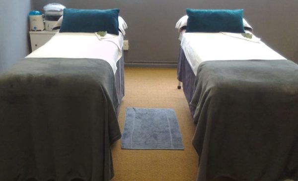 The treatment area at Maisha Wellness in the City Bowl