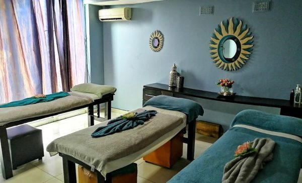 A treatment area at Oeresta Health Spa in Musgrave