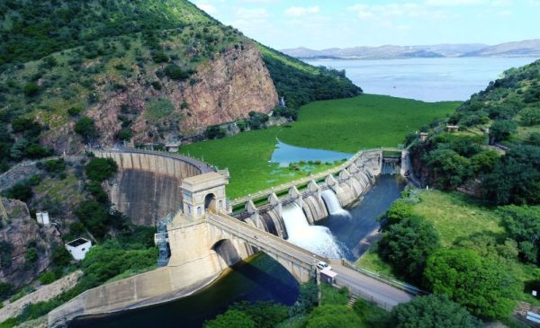 A Scenic Helicopter Flight Over the Hartbeespoort Dam