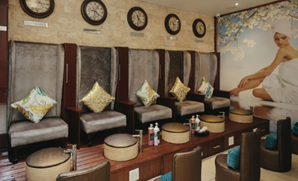 A treatment area at Spa D'Sulis in Umhlanga Ridge