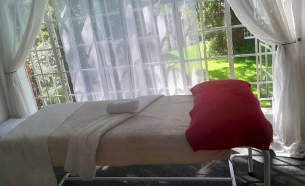 A treatment area at Touch and Glow Nail and Beauty Spa in Sandton