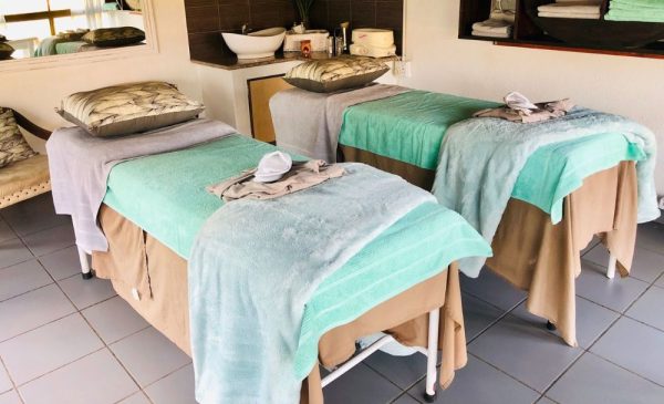 A treatment area at Always Upstairs Day Spa @ Emerald Casino in Vanderbijlpark