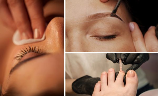 A Luxury Facial with a Brow Styling Combo and Gel Toes