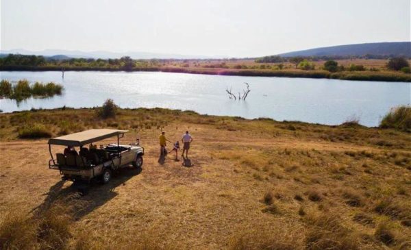 A game drive at the Ranger Camp from Honeyguide Tented Safari Camp in the Entabeni Game Reserve