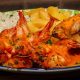 A Chicken and Seafood Combo at Mozambik Morningside