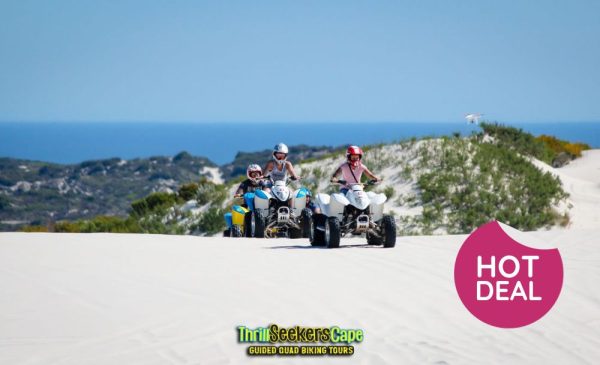 A 45-Minute Guided Quad-Biking Tour Through the Atlantis Dunes