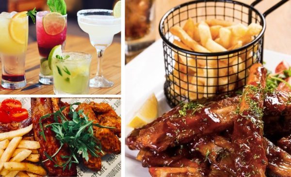 Ribs, Wings and Cocktails at Obz Café