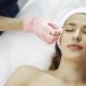 A stock photo of a woman getting a facial at the spa