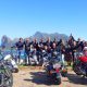 A group of people during a thrilling Harley Davidson coastal tour from Cape Corporate Tours in Camps Bay
