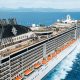 An aerial view of the MSC Splendida from MSC Cruises