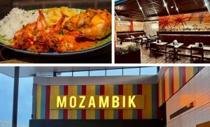 A Chicken and Seafood Combo at Mozambik